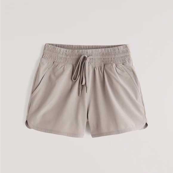 Abercrombie High Waisted Lined Running Shorts - Picture 3 of 5